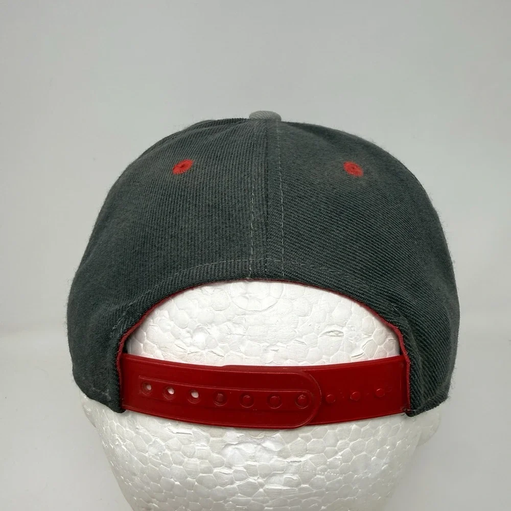 Adidas‎ Portland Trail Blazers Hat Cap Gray Adjustable Snapback Embroidered
